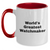 Watchmaker Gifts from Friends, Funny Two Tone Coffee Mug for Mother's Day, 'World's Greatest' Inspirational Quote for Her - Main