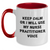 Funny Nurse Practitioner Gifts, Keep Calm Mugs for Nurse Practitioner, 11oz Two Tone Coffee Mug, Gifts from Men to Nurse Practitioner, Gifts for Nurse Practitioner on Father's Day - Main