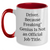 Funny Driver Gifts from Men, Unique Two Tone Coffee Mugs for Mother's Day, 'Driver. Because Freaking' genius Is Not An Official Job Title.' - Main