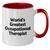 Funny Occupational Therapist Gifts from Friends, Gifts for Occupational Therapist, World's Greatest Occupational Therapist Two Tone Coffee Mug, Mother's Day Unique Gifts - Additional