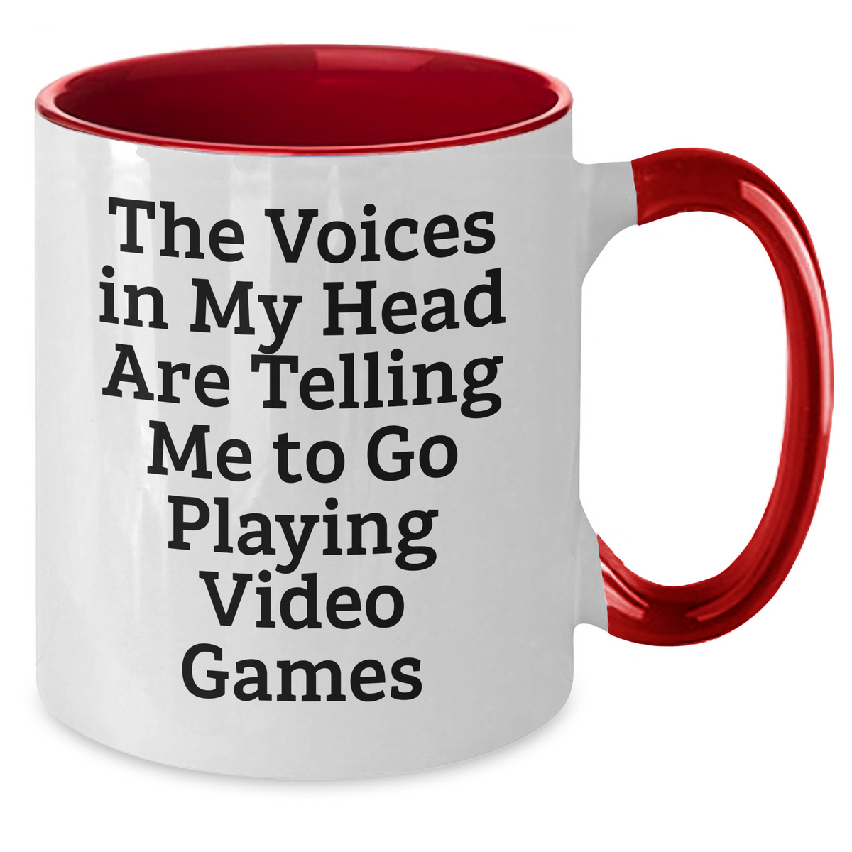 Funny Quote Playing Video Games Gifts for Men Friends Coworkers Family - Two Tone Coffee Mug, 11oz, Microwave Dishwasher Safe - Additional