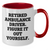 Ambulance Driver Humor Funny Gifts from Men to Ambulance Driver Figuring It Out Themselves Two Tone Coffee Mug for Father's Day - Additional