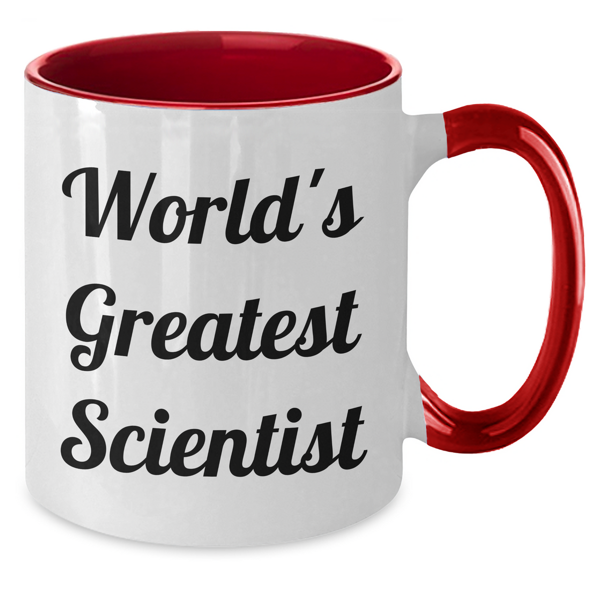 Scientist Gifts from Men, Unique World's Greatest Scientist Two Tone Coffee Mug for Mother's Day - Additional