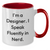 Gifts from Friends, Coworkers, Family - 'I'm A Designer. I Speak Fluently In genius.' Two Tone Coffee Mug - Designer Gifts for Men and Women on Father's Day - Additional