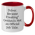 Funny Driver Gifts from Men, Unique Two Tone Coffee Mugs for Mother's Day, 'Driver. Because Freaking' genius Is Not An Official Job Title.' - Additional