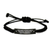 Ambulance Driver Gifts from Men - Funny Quote Rope Bracelet, Adjustable Black Stainless Steel with Interlaced Rope, Perfect for Father's Day - Image 1