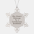 Gifts from Friends for Landscape Architects - 'My Heart Belongs To A Landscape Architect' Snowflake Ornament, Christmas Unique Gifts - Image 1
