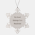 Machinist's Heart Belongs To A Snowflake Ornament, Gifts from Men to Machinist Friends, Funny Machinist Christmas Ornament - Image 1