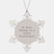 Funny Snowflake Ornament for School Psychologist Gifts, 'My Heart Belongs To A School Psychologist' Quote, Gifts from Family to School Psychologist, School Psychologist Unique Gifts for Christmas - Image 1