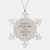 Funny Chartreux Cat Mom Snowflake Ornament Gifts for Christmas, 'I'm Not A Regular Mom. I'm A Chartreux Mom.' - Gifts from Men to Women Friends Family - Image 1