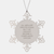Compliance Officer Gifts - Funny Snowflake Ornament, 'All Men Are Created Equal But The Coolest Become A Compliance Officer', Unique Christmas Unique Gifts from Friends - Image 1