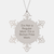 Bichon Frise Mom Snowflake Ornament, Christmas Unique Gifts from Men to Family, Funny Quote I'm Not A Regular Mom. I'm A Bichon Frise Mom., Snowflake Home Decor - Image 1