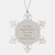 Funny Flat Coated Retriever Dog Mom Gifts from Family for Christmas - Snowflake Ornament, I'm Not A Regular Mom. I'm A Flat Coated Retriever Mom. - Image 1