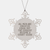 Funny Court Clerk Gifts from Men to Court Clerk Snowflake Ornaments for Christmas Unique - Image 1
