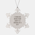 Funny Aunty Snowflake Ornament Gifts from Family, for Aunty, Christmas Unique Presents - Image 1