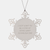 Giant Schnauzer Dad Snowflake Ornament, I Just Want To Be A Stay At Home Giant Schnauzer Dad Gift, Funny Christmas Ornament for Giant Schnauzer Dog Lovers from Men to Women, Friends, and Family - Image 1