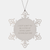 Giant Schnauzer Dad Snowflake Ornament, I Just Want To Be A Stay At Home Giant Schnauzer Dad Gift, Funny Christmas Ornament for Giant Schnauzer Dog Lovers from Men to Women, Friends, and Family - Image 1