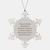 Stepfather Snowflake Ornament Gifts from Men to Stepfather, Funny Christmas Ornament for Dad, Partner in Crime Makes Me Sound Like a Bad Influence - Image 1