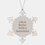 Life Is Better With A Dalmatian: Cute Dalmatian Dog Snowflake Ornament Gifts for Christmas Unique Gifts for Dalmatian Dog Lovers - Image 1