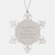 Staffordshire Bull Terrier Dog Lover Christmas Unique Gifts: Funny Snowflake Ornament for Dog Mom or Dad - Gifts from Friends for Family, Unique Presents for Her, Him, or Them - Image 1