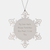 Funny Aunt Snowflake Ornament Gifts for Her, Gifts from Family, Aunt Gifts for Christmas, 'My Dear Aunt. Always Remember How Much I Love You.' - Image 1