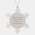Funny Drafter Snowflake Ornament Gifts from Friends, Unique Christmas Unique Gifts for Men, Women, and Coworkers - Image 1