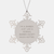 Barber Gifts, Funny Snowflake Ornament for Friends, Family, and Coworkers, Christmas Unique Gifts from Men, Women, or Family - Image 1