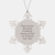 Funny Pharmacist Gifts, Snowflake Ornament, 'Pharmacist. Because Freaking' genius Is Not An Official Job Title.' - Gifts from Coworkers to Pharmacist, Unique Christmas Memorable Present - Image 1