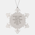 Security Guard Snowflake Ornament, Funny Quote, Gifts from Friends for Christmas - Image 1