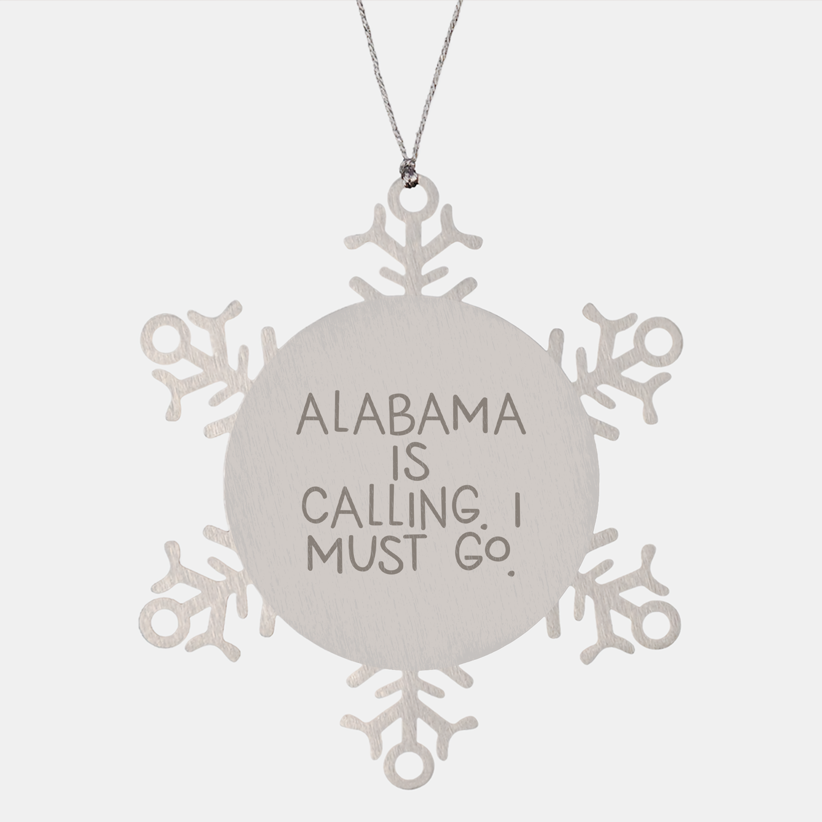 Alabama Snowflake Ornament Gifts from Friends and Family for Christmas - Image 1
