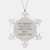 French Bulldog Snowflake Ornament Gifts from Friends to Men for Christmas Unique Presents - Image 1