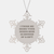 Funny Bonus Mom Snowflake Ornament Gifts from Family, Unique Christmas Unique Gifts for Bonus Mom, 'I Think Me Being Your Bonus Mom Is Enough Of A Gift' Snowflake Ornament - Image 1