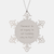Pharmacist Gifts - Funny Snowflake Ornament | Gifts for Pharmacists | Sarcastic Pharmacist Gifts from Family to Pharmacist - Image 1
