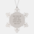 Funny Agent Quote Snowflake Ornament Gifts, Agent Humor Christmas Decor, Unique Snowflake Gift for Agents from Friends to Family - Agent Appreciation Ideas - Image 1