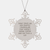 Funny Air Traffic Controller Gifts for Christmas - Snowflake Ornament Don't Trust An Air Traffic Controller That Doesn't Drink Coffee And Say F--k A Lot - Image 1