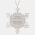 Antiquing Started Out As A Harmless Hobby Snowflake Ornament Gifts from Friends for Antiquing Enthusiasts Funny Quote - Image 1