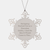 Antiquing Started Out As A Harmless Hobby Snowflake Ornament Gifts from Friends for Antiquing Enthusiasts Funny Quote - Image 1