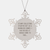 Funny Stamp Collecting Obsession Led Me Here Snowflake Ornament Gifts for Stamp Collectors on Christmas from Grandma to Grandkids - Image 1