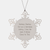 From Knitting Hobby to Obsession, Gifts for Knitting Lovers, Snowflake Ornament, Funny Quote, Christmas Unique Gifts from Friends, Gifts for Knitting Enthusiasts - Image 1