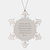 Scuba Diving Christmas Snowflake Ornament Gifts from Friends for Scuba Diving Enthusiasts, Inspirational Quote Included - Durable Shatterproof Stainless Steel, 3.14 inches in Diameter - Image 1