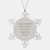 Firefighter Dad Gifts | Christmas Unique Gifts for Firefighters | Funny Firefighter Snowflake Ornament | Gifts for Firefighter Dad - Image 1