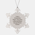 Carpenter Mom's Snowflake Ornament, Funny Gift from Mom to Men, Women, Friends, Coworkers, Family, Unique Christmas Unique Gifts - Image 1