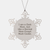 Clerk Mom's Cool Snowflake Ornament Gifts for Christmas - Inspirational Encouragement For Cool Clerk Moms - Unique Clerk Gifts from Mom to Loved One - Image 1