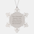 Funny I'm A Tattooed Dentist. Just Like A Normal Dentist Except Much Hotter. Snowflake Ornament Gifts for Dentist from Friends, Family, Colleagues | Funny Christmas Unique Gifts for Dentists - Image 1
