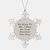 Be Nice To Me I May Be Your Rancher One Day Snowflake Ornament Gifts for Rancher from Friends, Be Nice To Me I May Be Your Rancher One Day Snowflake Ornament Christmas Unique Gifts - Image 1
