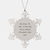 Be Nice To Me. I May Be Your Urban Planner Gift Idea One Day, Snowflake Ornament, Christmas Unique Gifts from Friends, Coworkers, Family, for Urban Planner, Men, Women - Image 1