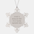 Funny Mum Snowflake Ornament Quote Gifts for Christmas 'I'm Not A Regular Mum. I'm A F--ing Awesome Mum.' - Image 1