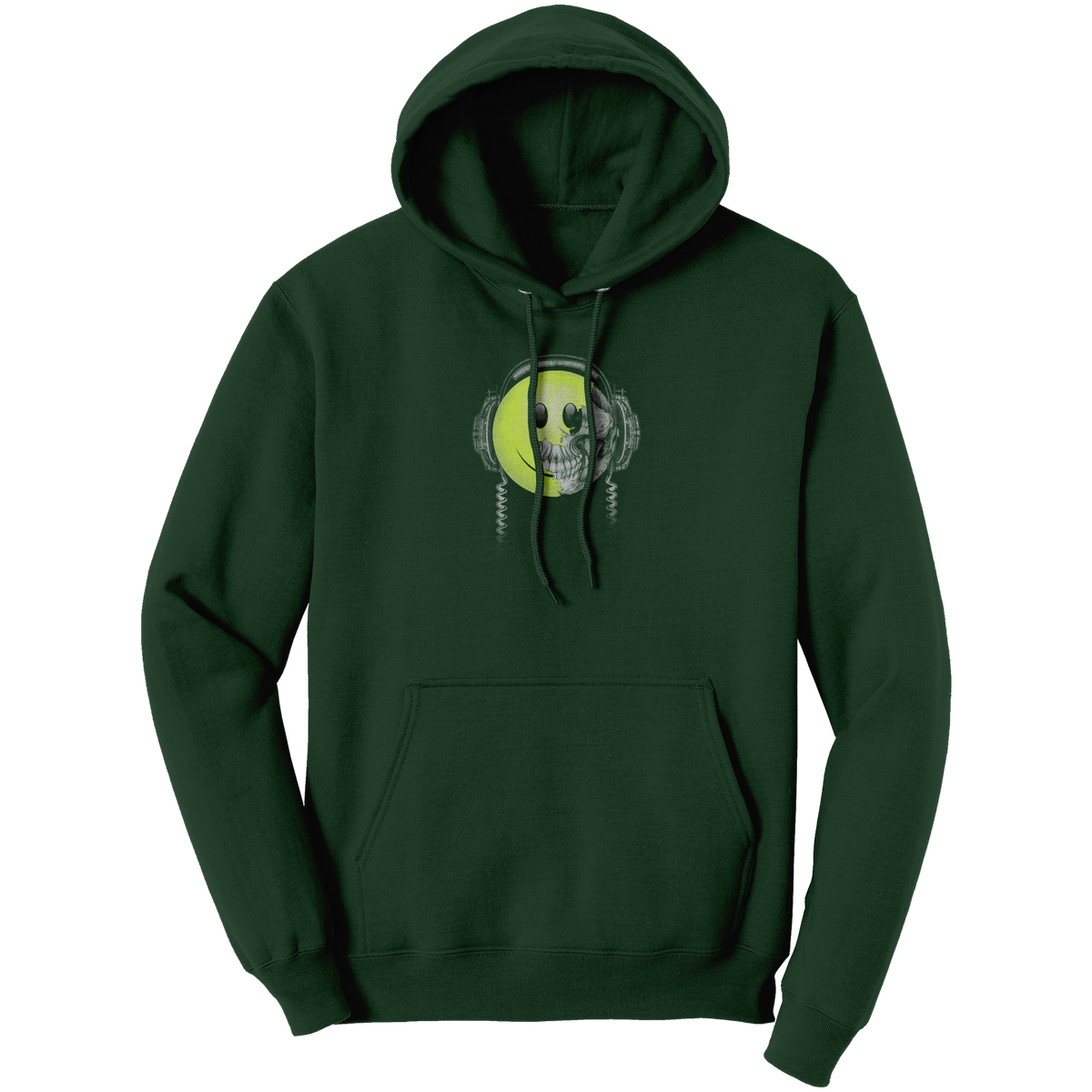 Smiley_Till_the_Bone_Hoodie_Dark_Green_Front_Mockup.png