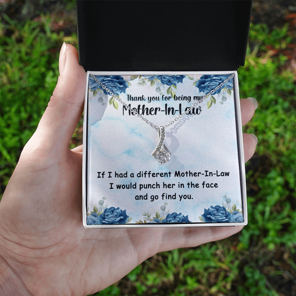 Mother In Law Necklace – Funny & Heartfelt Mother's Gift