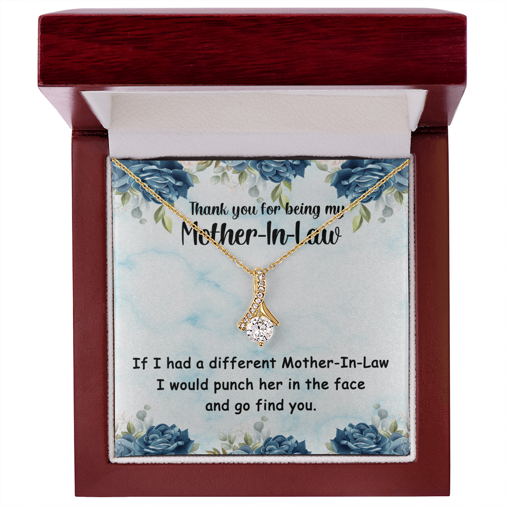 Mother In Law Necklace – Funny & Heartfelt Mother's Gift